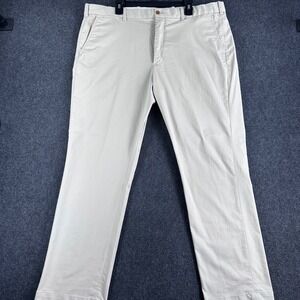 Polo Golf Ralph Lauren Pants Mens 40/32 40x32 Beige Cotton Twill Stretch Chino